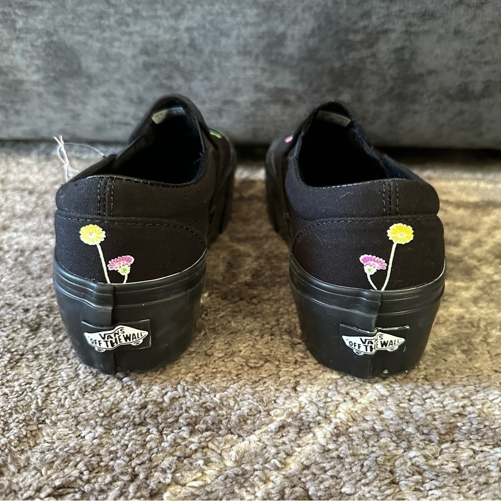 NWT Vans Slip On Platforms Awaken Desire Glow In The Dark Sneakers - Picture 4 of 6